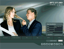 Tablet Screenshot of fightsexualharassment.com